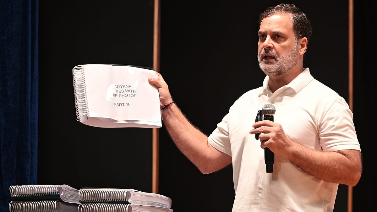 Rahul Gandhi alleges ‘vote theft’ as Maharashtra polls hit by ink controversy