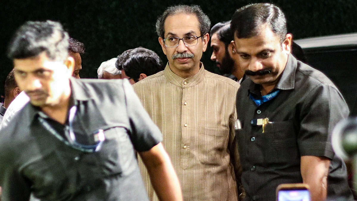 ‘Matoshree’ is among Mumbai’s most heavily guarded political residences.