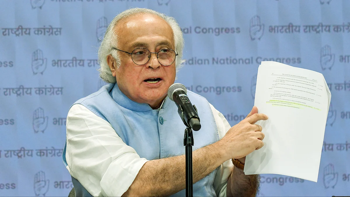  Jairam Ramesh called the government a “master” at renaming schemes and laws.