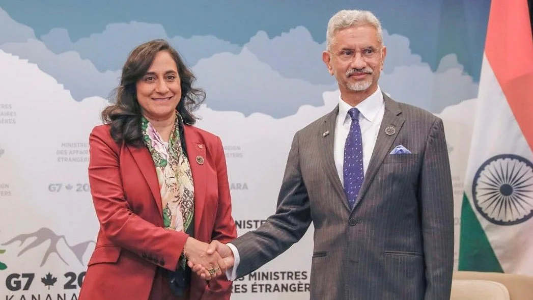 EAM Dr S Jaishankar with Canada’s Anita Anand