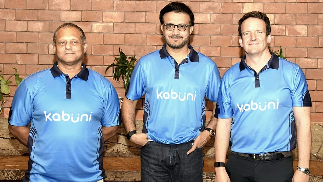 Sourav Ganguly as brand ambassador for a cricket training app