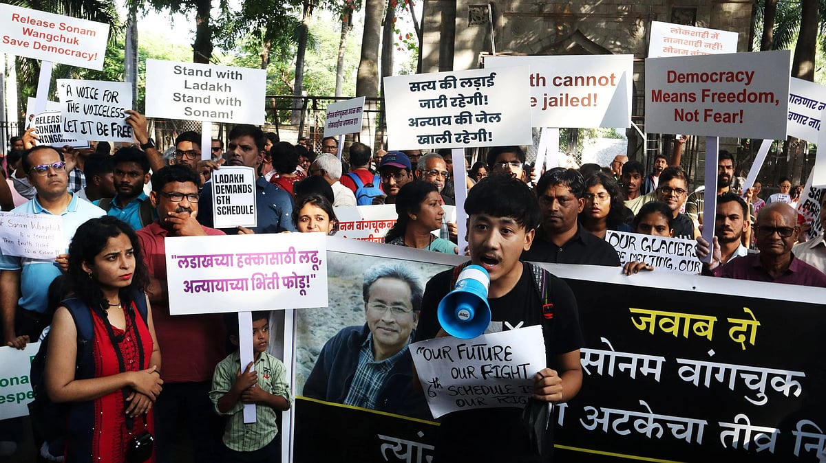 Ladakh groups submit draft proposal to MHA seeking statehood, release of Sonam Wangchuk