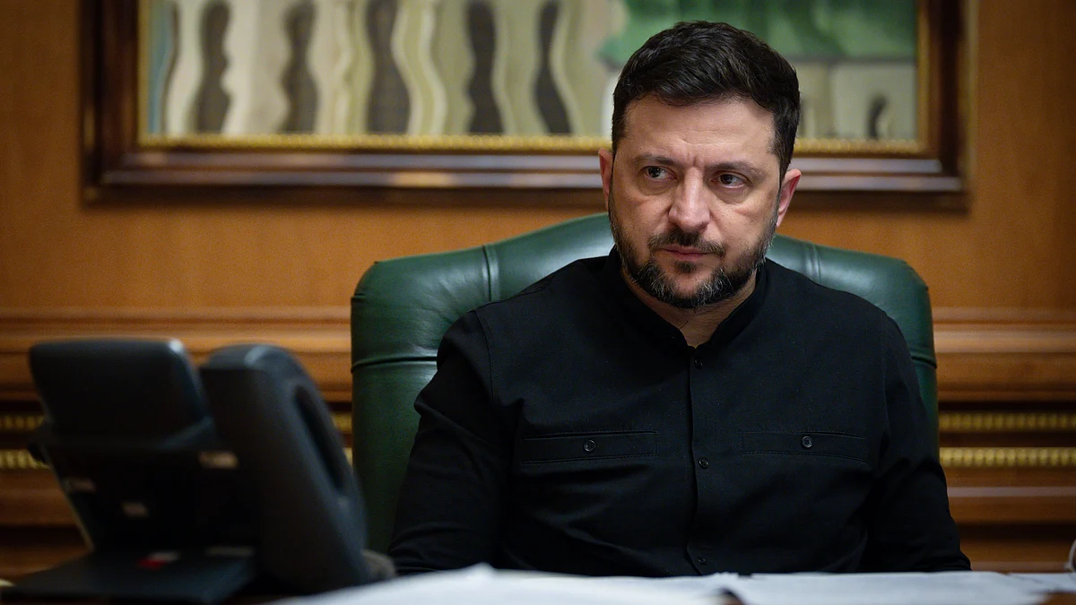 Ukrainian President Volodymyr Zelenskyy.