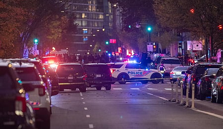 The site of the shooting