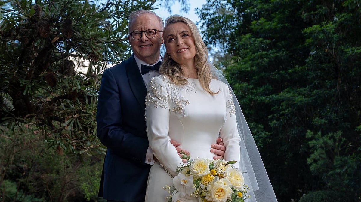 Australian PM Anthony  Albanese weds Jodie Haydon in Canberra ceremony