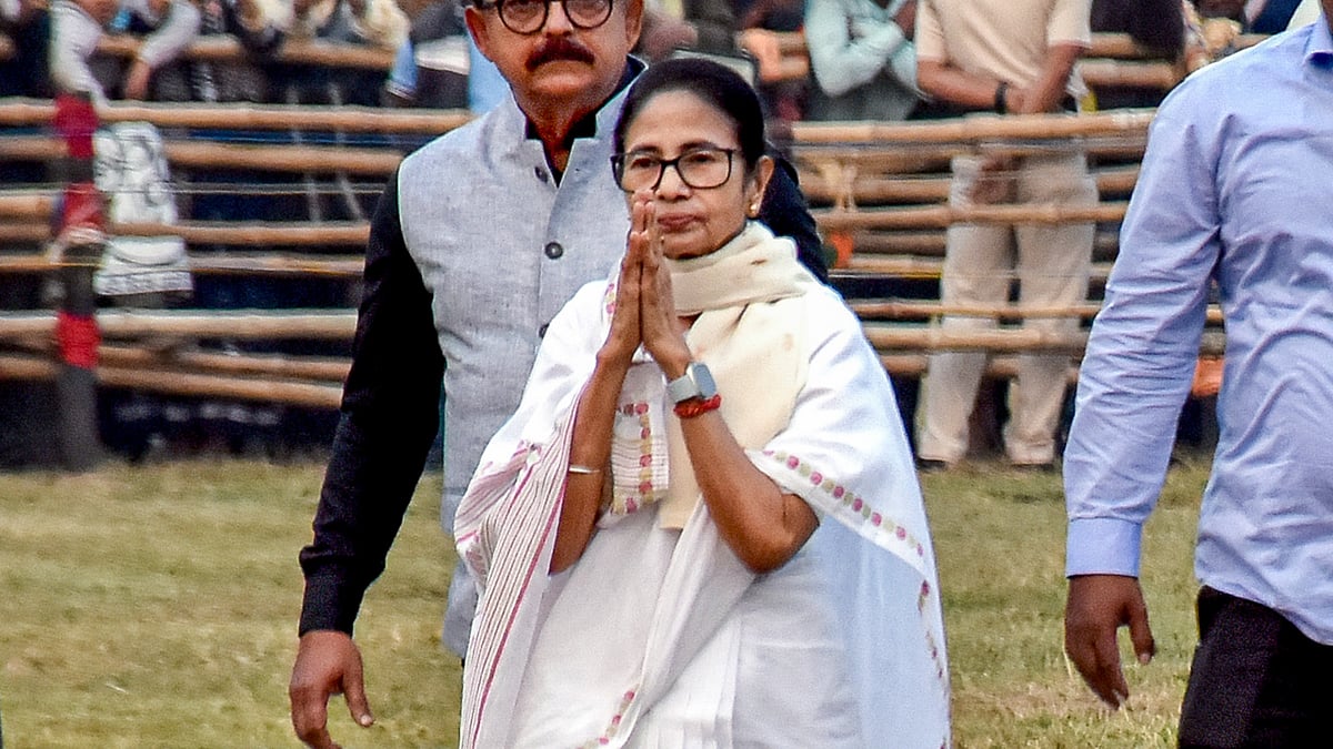 West Bengal CM Mamata Banerjee in Berhampore, Murshidabad, 2 Dec