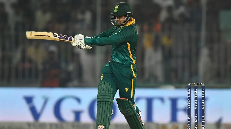 Quinton de Kock powers his way to 23rd ODI hundred in Vizag on Saturday