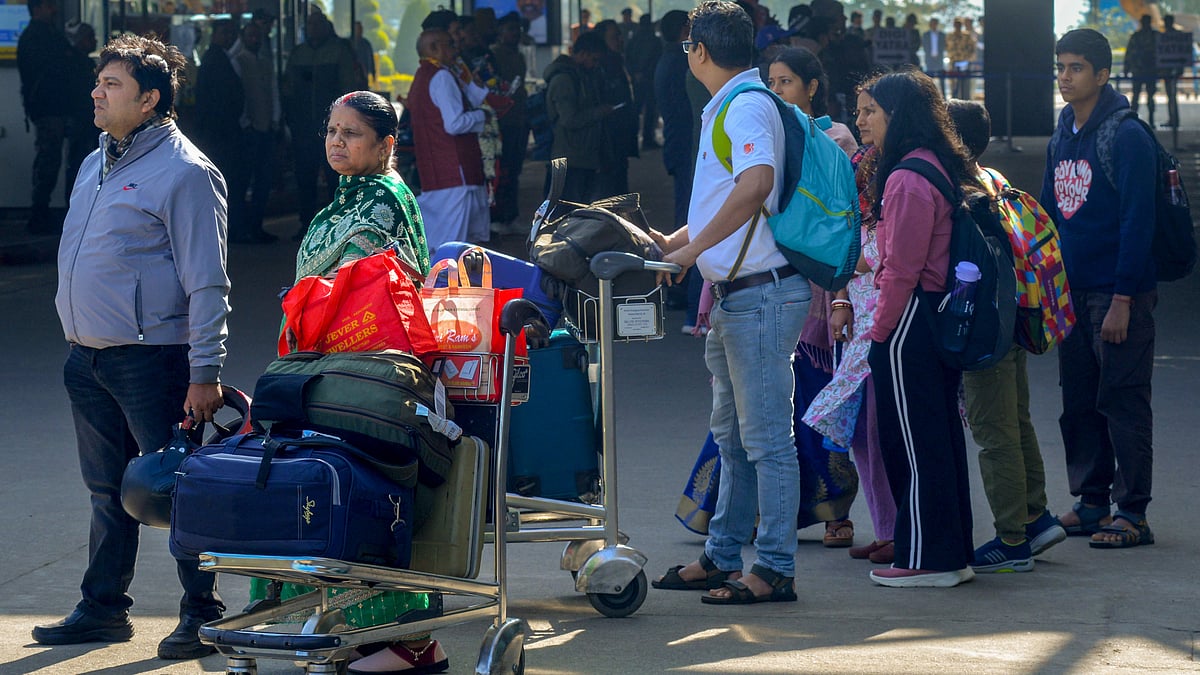 Representational image of stranded passengers.