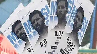 Tickets for Messi-darshan in Kolkata