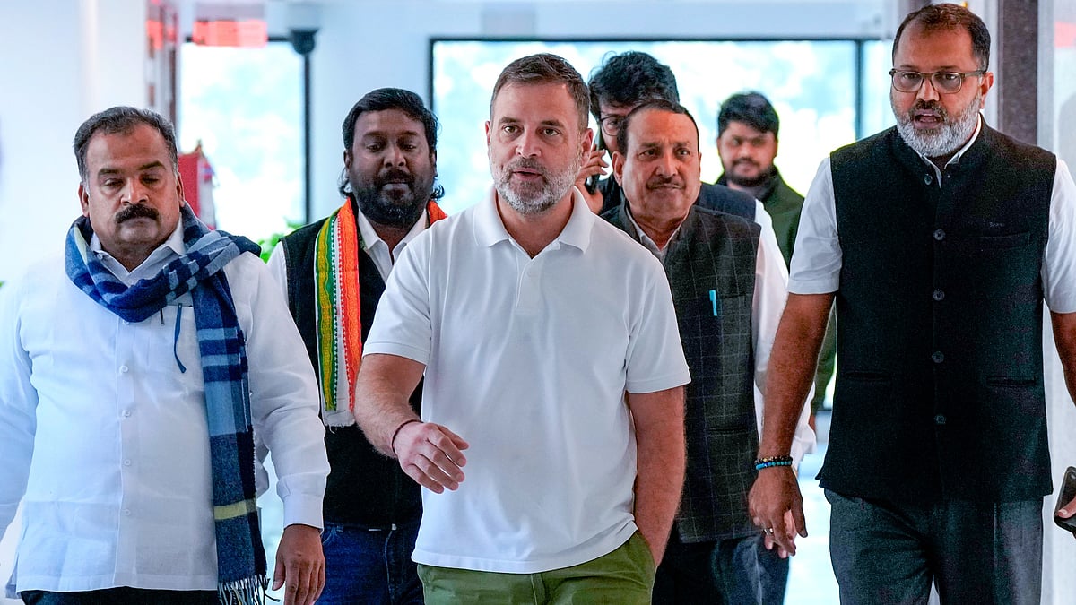 Cong LS MPs meet: Rahul Gandhi says govt narrative 'shredded' in Parliament