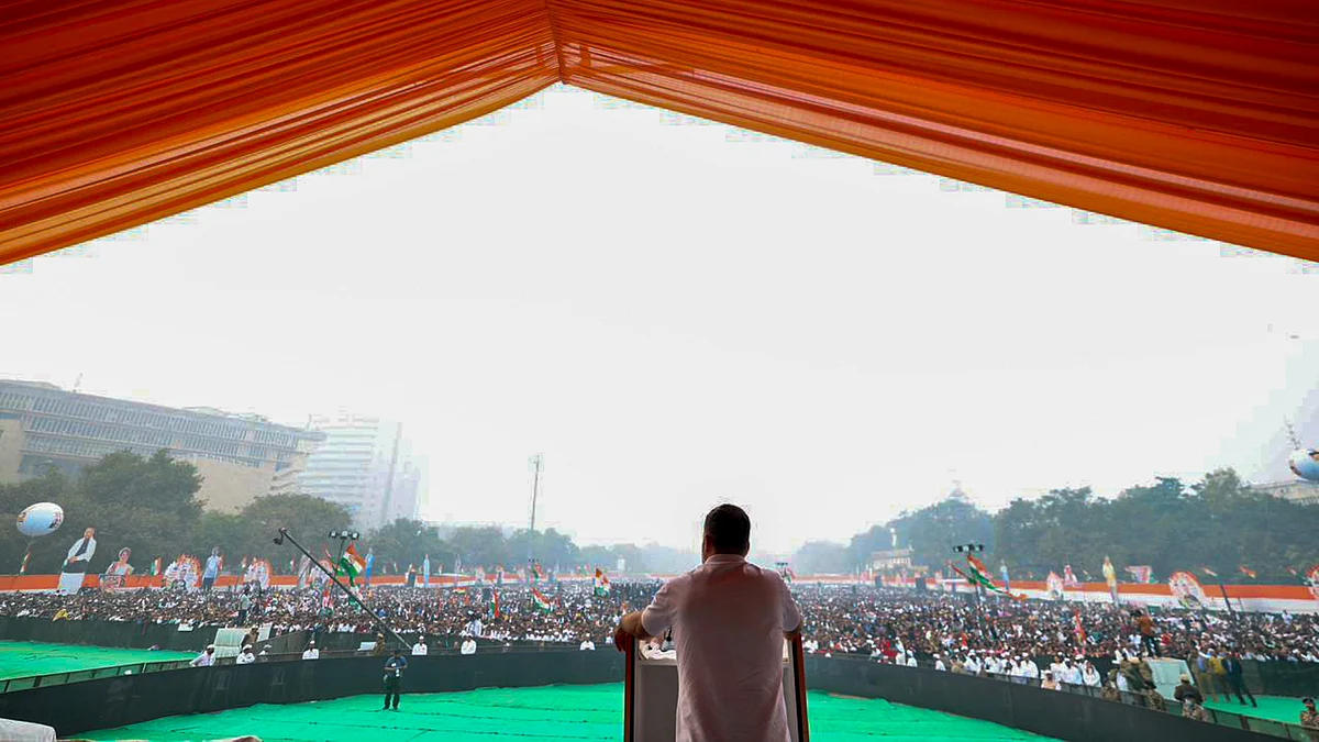 Rahul Gandhi accused Centre of bringing a new law to grant immunity to election commissioners.
