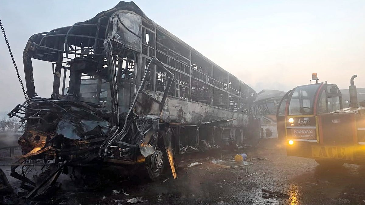 Yamuna Expressway tragedy leaves behind mangled remains to sort, children searching for their mother