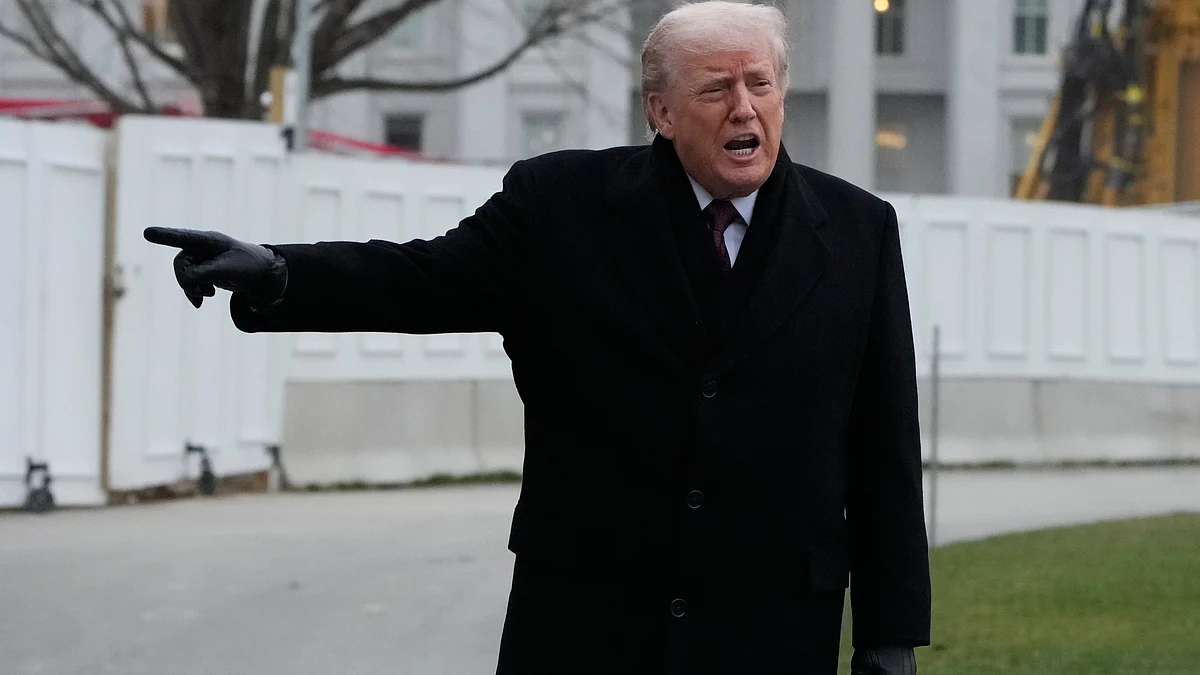 Donald Trump in Washington.