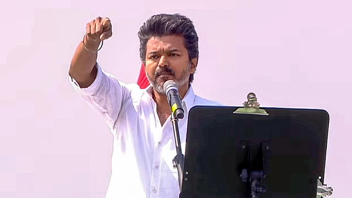 Event marked Vijay’s first public outreach in Tamil Nadu since the September 27 TVK rally in Karur. 