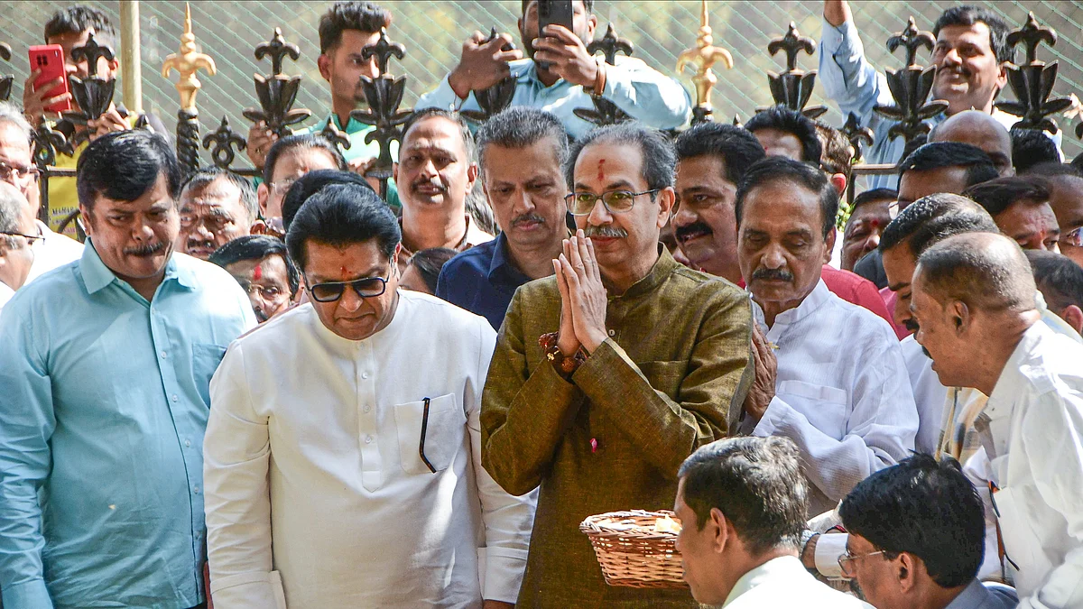 Raj and Uddhav Thackeray