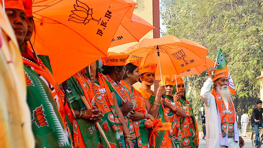File photo of a BJP rally in Varanasi