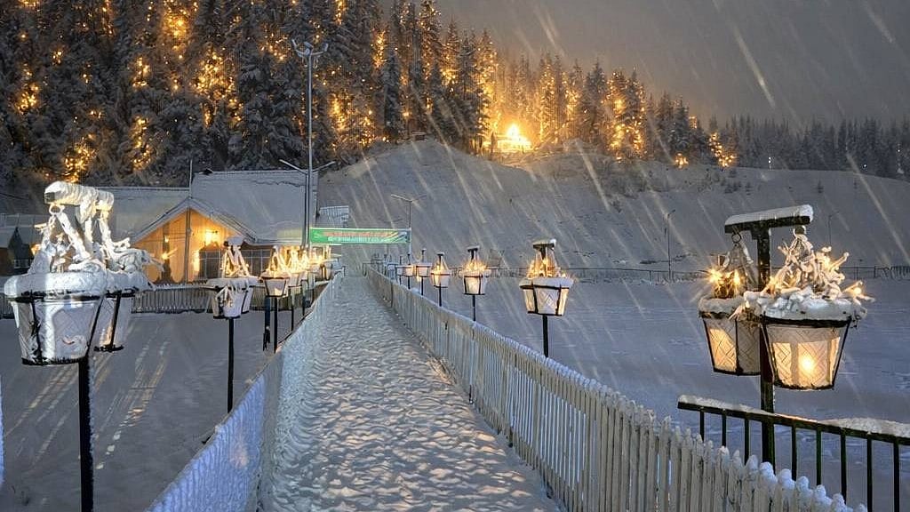 Fresh snowfall greets New Year in Kashmir, weather to improve by evening