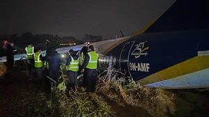 Nepal: Buddha Air turboprop skids off Bhadrapur runway; all 55 on board safe