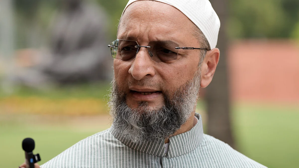 AIMIM leader Asaduddin Owaisi.