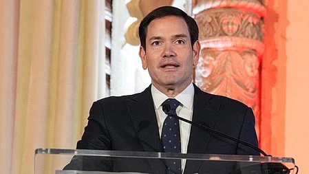 US secretary of state Marco Rubio.