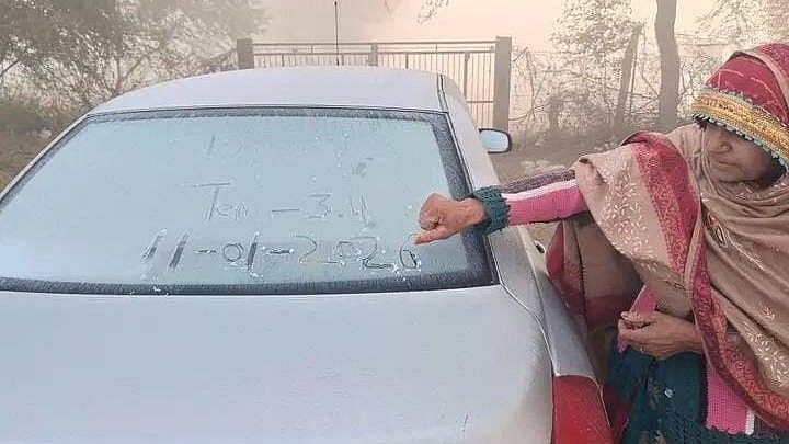 Sub-zero cold in Rajasthan; Delhi records season’s lowest day at 2.9°C