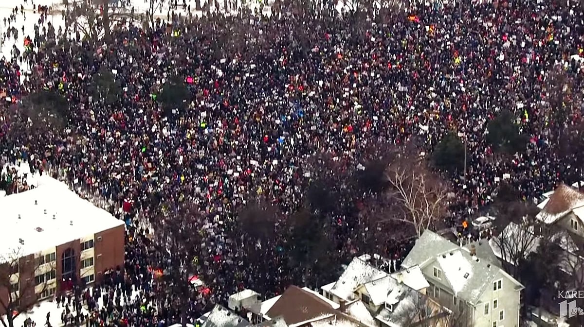 Minneapolis erupts after ICE shooting, protests across US demand answers