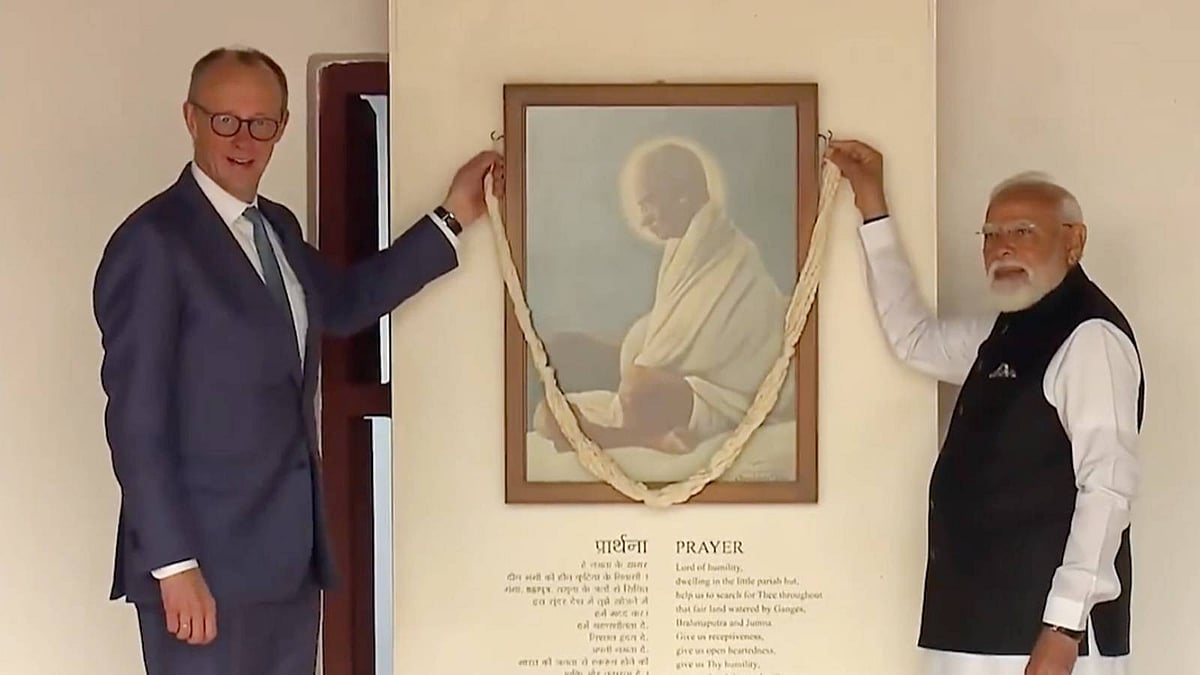 Gandhi’s ideals more relevant than ever, says German Chancellor amid MGNREGA controversy