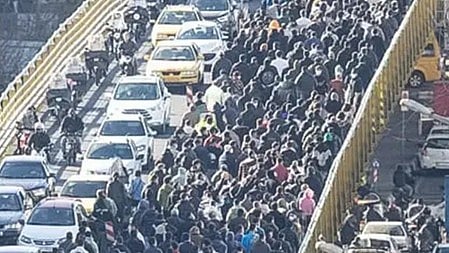 Iran protests: Tehran accuses US of incitement as claims put death toll above 2,500