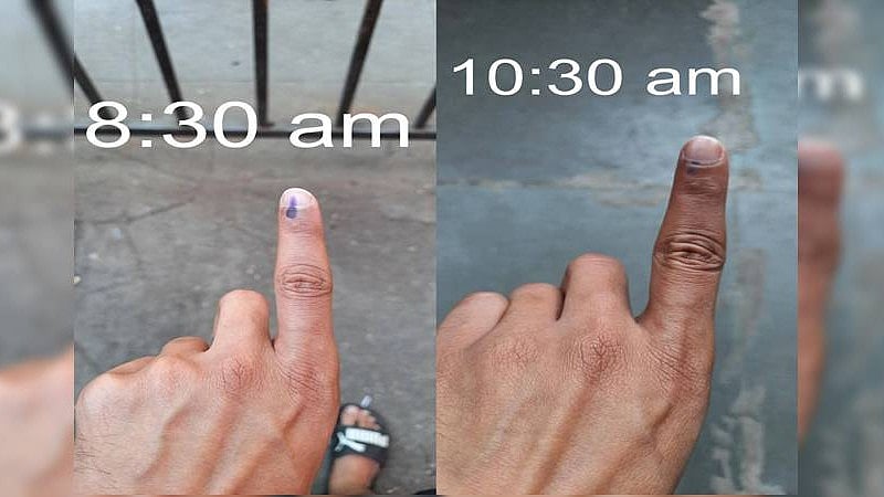 ‘Ordinary pen markers used’: Indelible ink row in BMC polls as wipe-off videos go viral