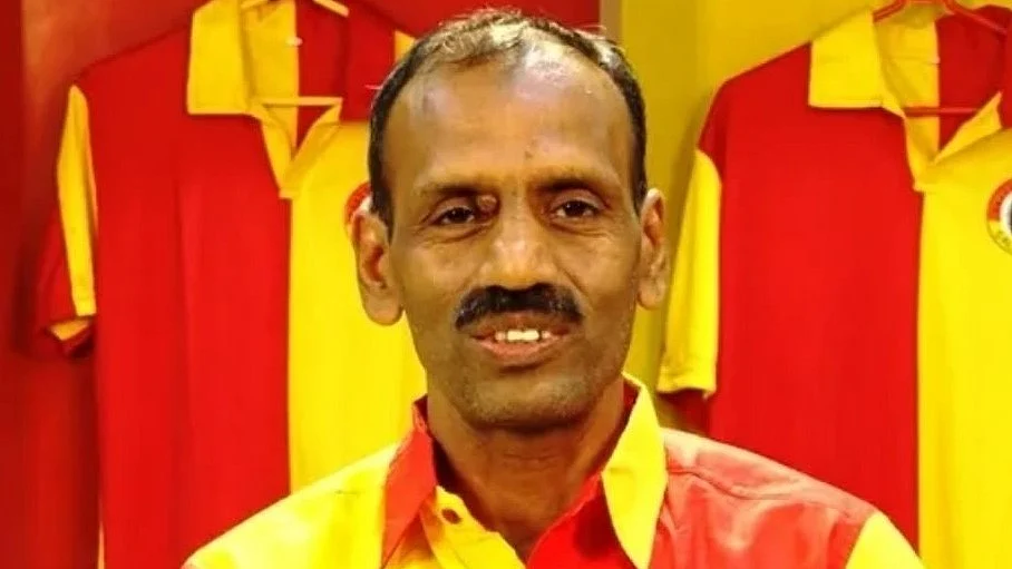 Ilyas Pasha during a visit to East Bengal Club a few years back