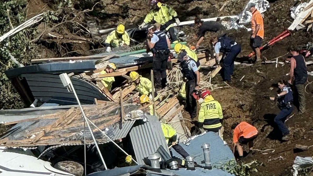 Several missing after landslide hits holiday park in New Zealand