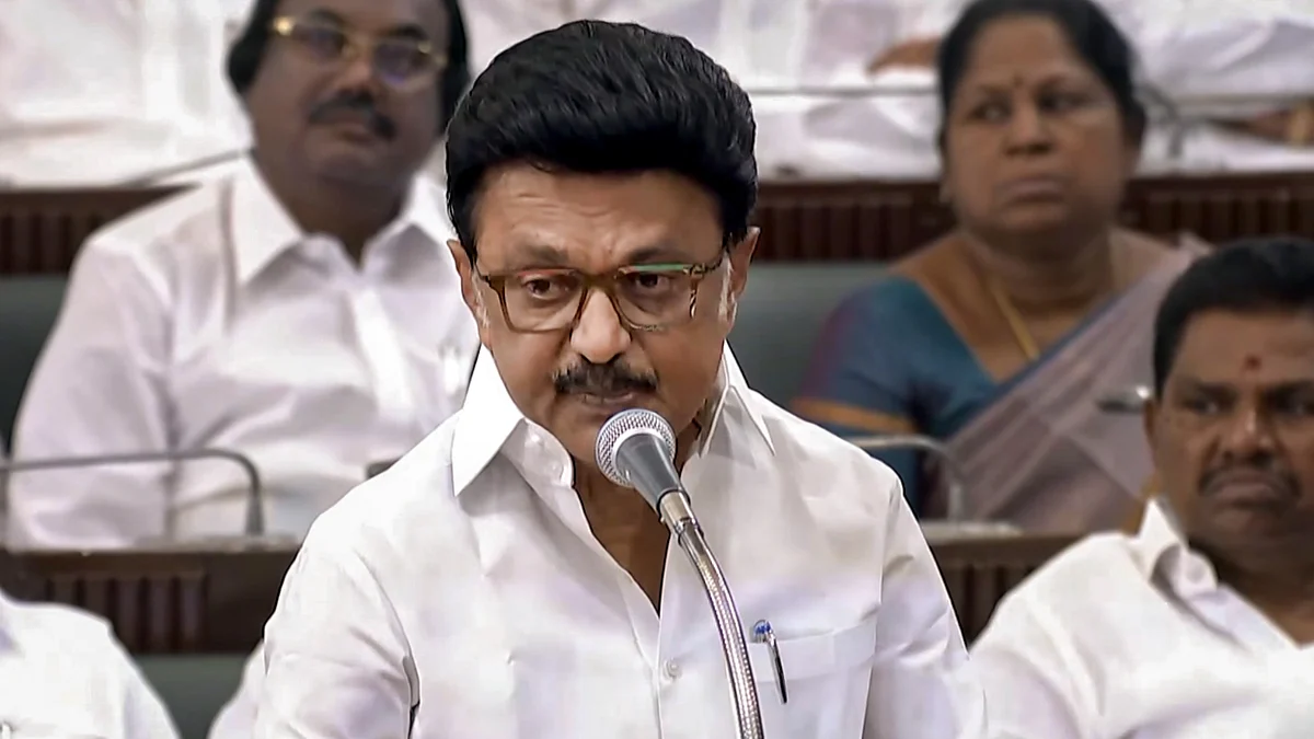 Tamil Nadu chief minister M.K. Stalin