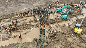 Indonesian marines among 80 missing after deadly landslide in West Java