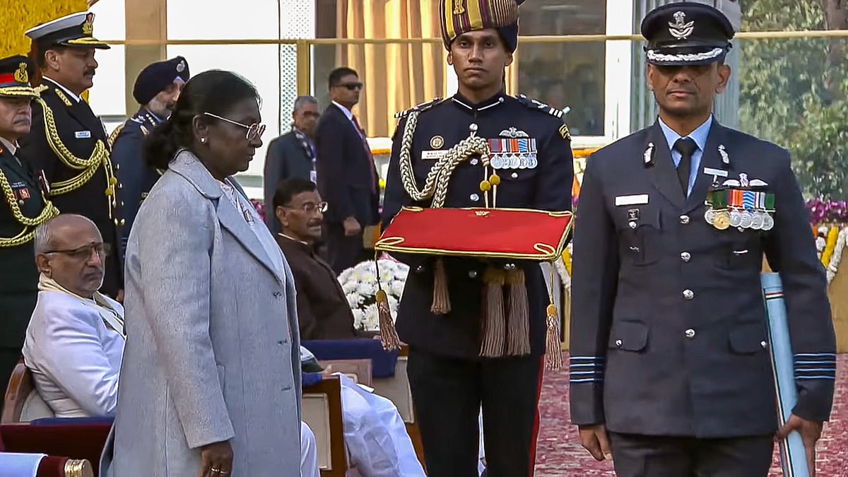 President Droupadi Murmu confers Ashoka Chakra to space hero Group Captain Shubhanshu Shukla