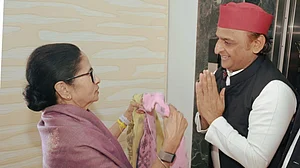 Banerjee did not make any public statement following the meeting.