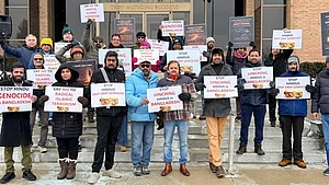 Hindu Americans hold rallies to protest attacks on minorities in Bangladesh