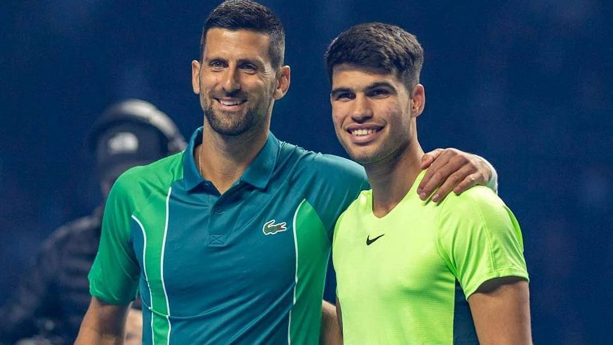 Djokovic praised his opponent’s achievement, calling it “historic” and “legendary”.