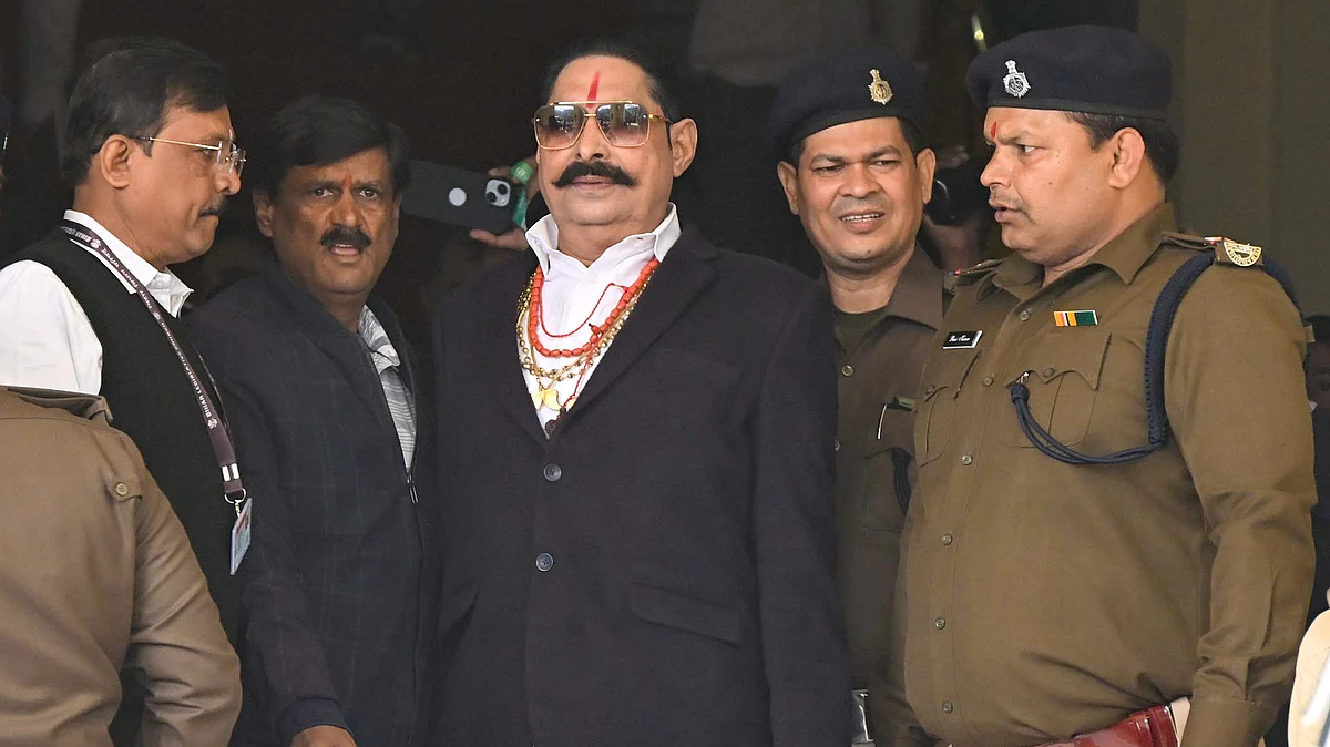 Before leaving, he briefly interacted with a posse of journalists waiting outside.