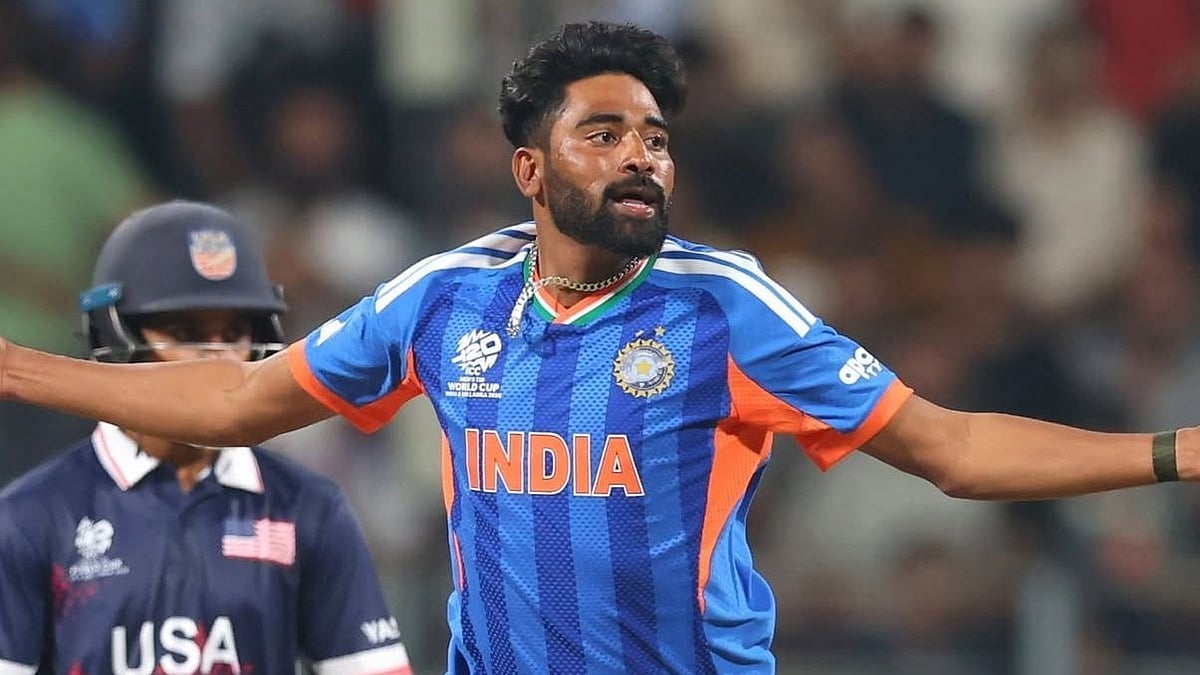 Mohammed Siraj strikes against the US on Saturday