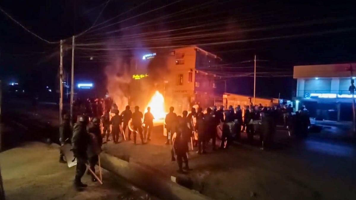 Houses torched, curfew imposed as fresh tribal violence flares in Manipur