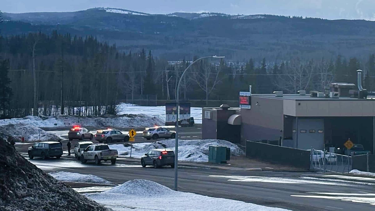 The scene of the shooting