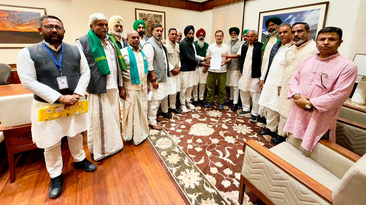 Rahul meets farm union leaders, urges national push against India–US trade deal
