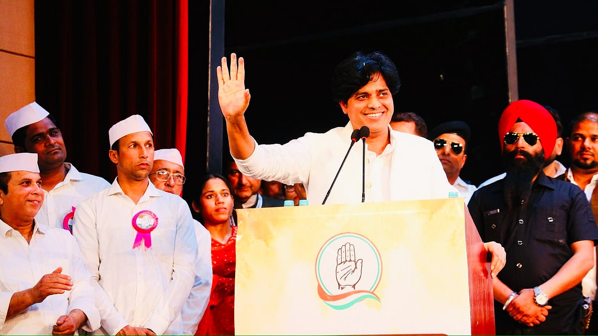 Imran Pratapgarhi at the event in Jaipur