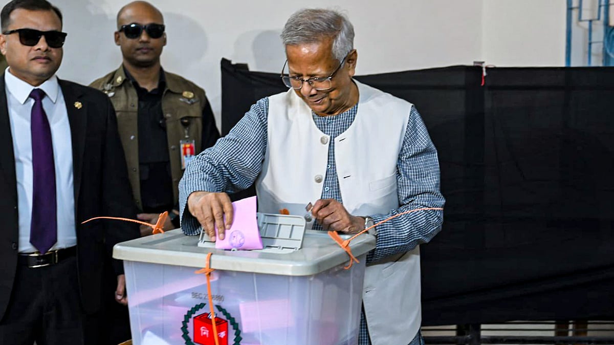 Bangladesh no longer a ‘submissive country’: Yunus in farewell address
