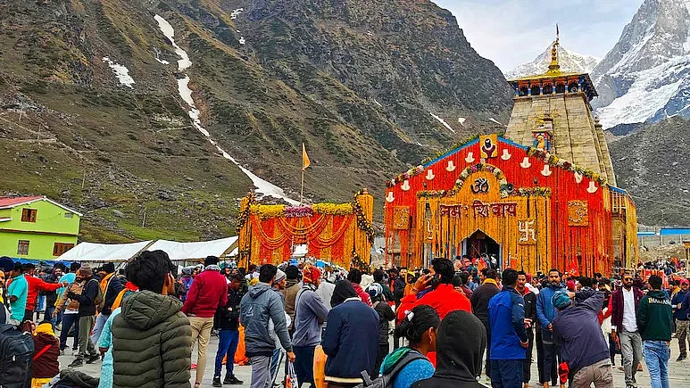 Kedarnath temple is scheduled to open on 22 April, followed by Badrinath on 23 April.