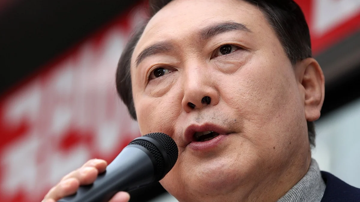 Disgraced former South Korean President Yoon Suk-yeol (file photo)