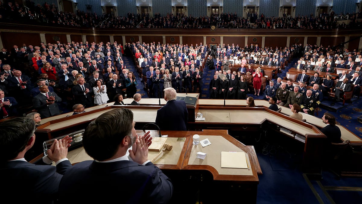 Trump claims he averted India-Pak war, defends tariffs in State of the Union address