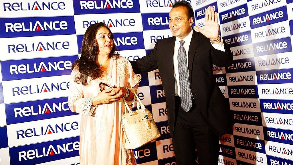 Anil Ambani with wife Tina Ambani