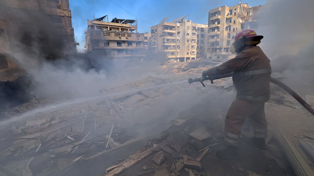 Israeli strikes hit Beirut hotel, residential building in eastern Lebanon
