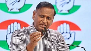 Congress accuses BJP of weakening JD(U) after Nitish Kumar files RS nomination